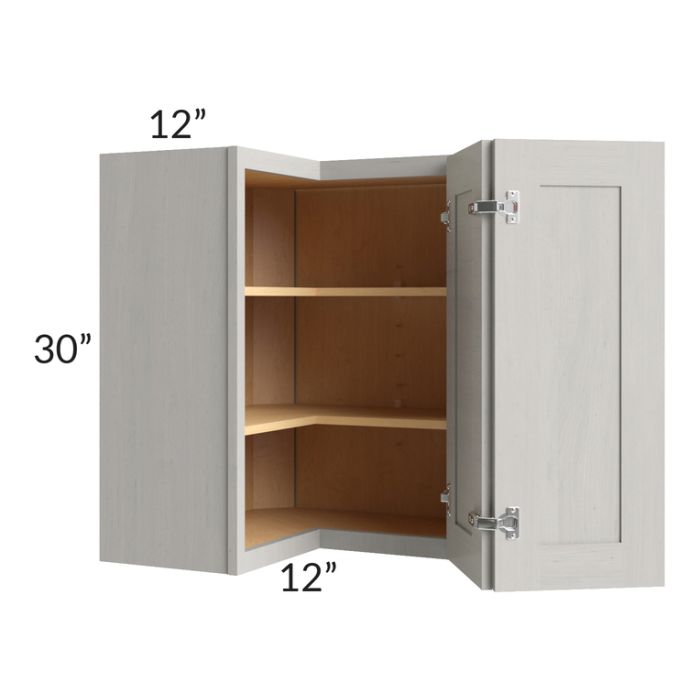 24x30 Square Corner Wall Cabinet