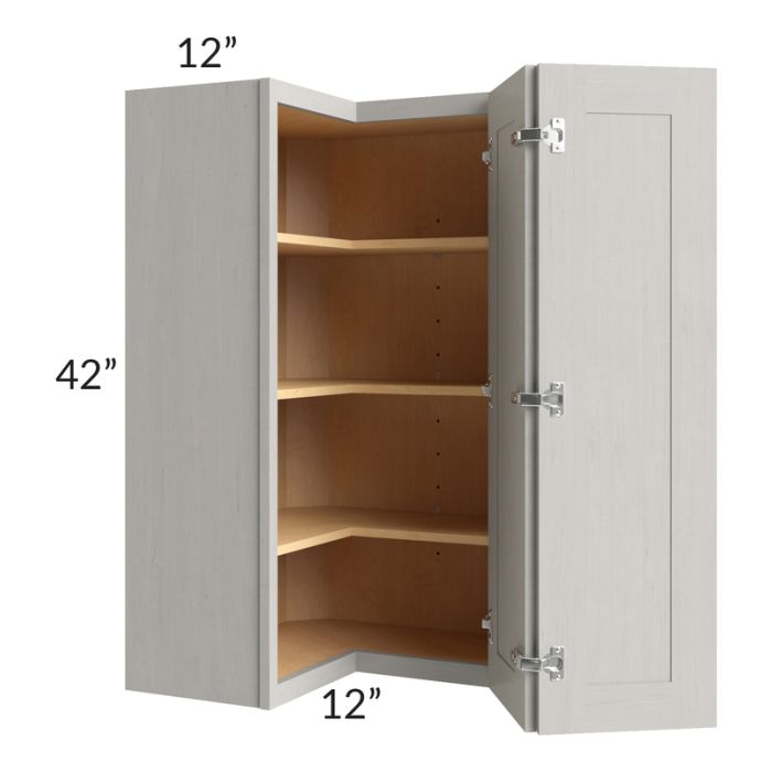 24x42 Square Corner Wall Cabinet