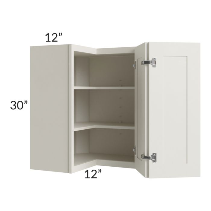Providence Cream Glaze 24x30 Wall Corner Unit
