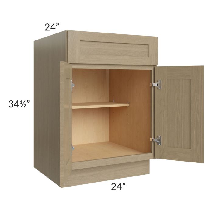 Royal Natural Shaker 24" Base Cabinet
