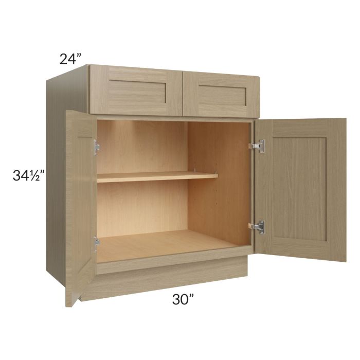 Royal Natural Shaker 30" Base Cabinet
