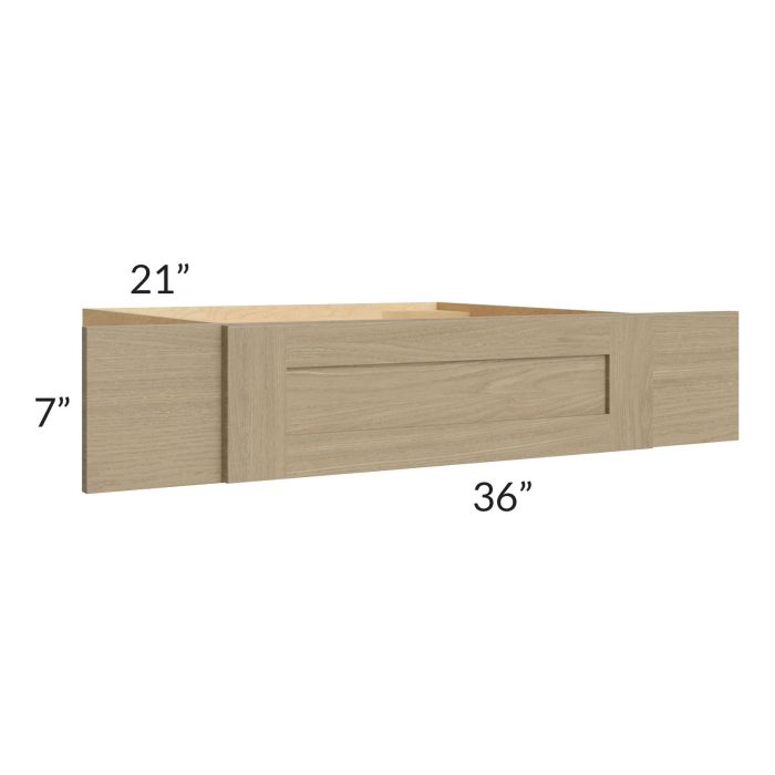 Royal Natural Shaker 36" Knee Drawer (trimmable to 30")