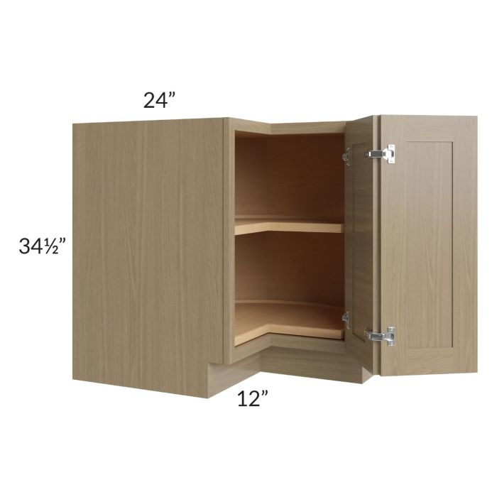 Royal Natural Shaker 36" Lazy Susan Base Cabinet