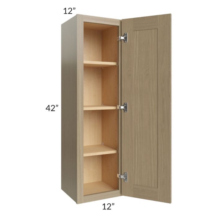 Royal Natural Shaker 12x42 Wall Cabinet