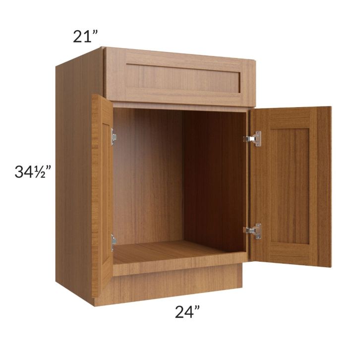 Artisan Walnut Shaker 24" Bathroom Vanity