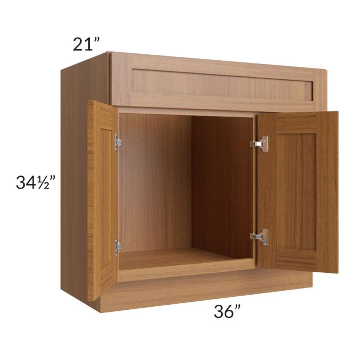 Artisan Walnut Shaker 36" Bathroom Vanity