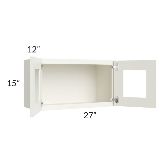 Linen Shaker 27x15 Decorative Wall Cabinet