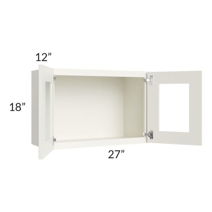 Linen Shaker 27x18 Decorative Wall Cabinet