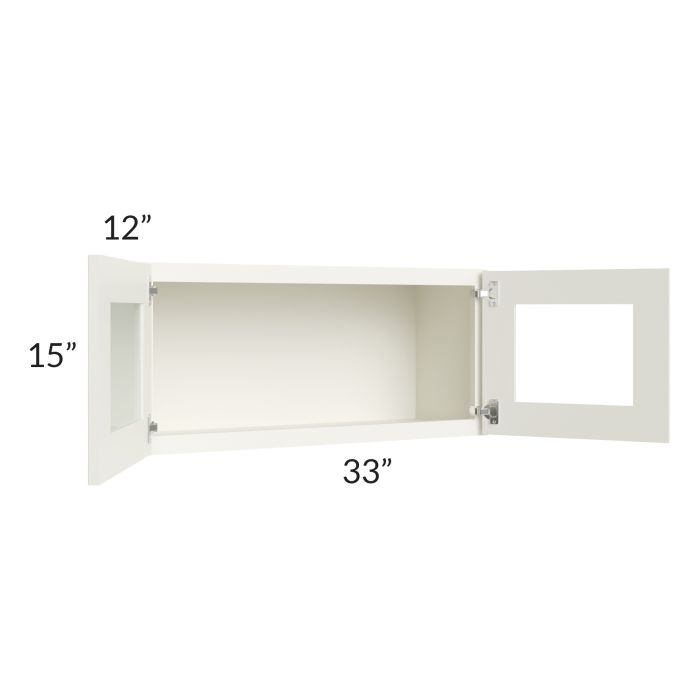 Linen Shaker 33x15 Decorative Wall Cabinet