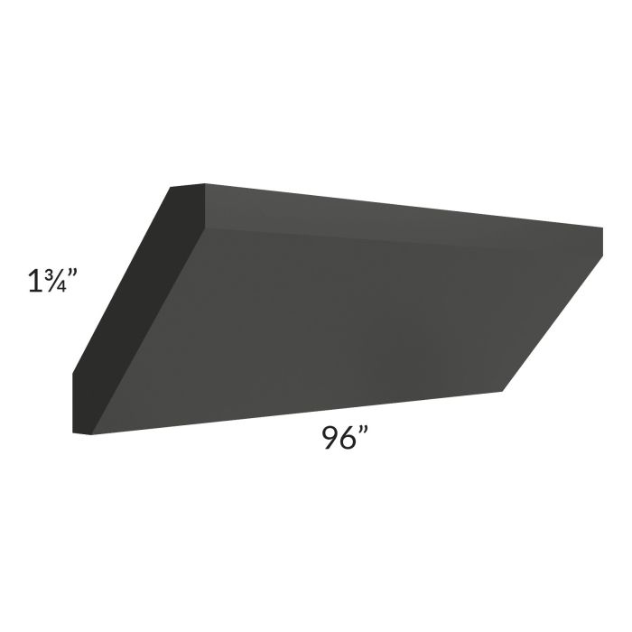 Madison Black Shaker 96" Angled Crown Molding