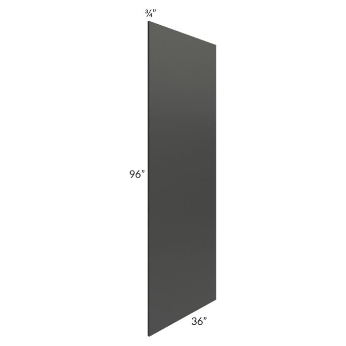 Madison Black Shaker 36x96 Finished Panel (3/4" Thick)