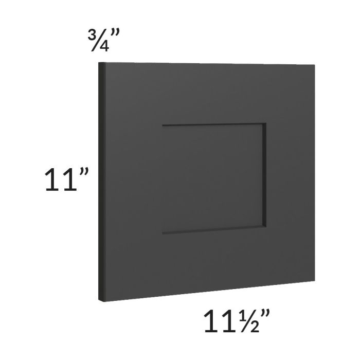 Madison Black Shaker 12x12 Wall Decorative Door