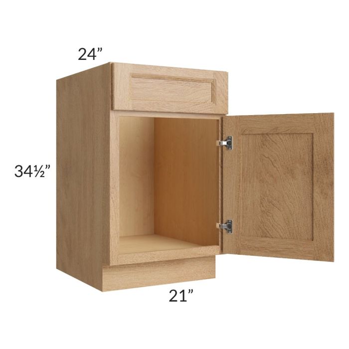 Tuscan Timber 21" Sink Base Cabinet