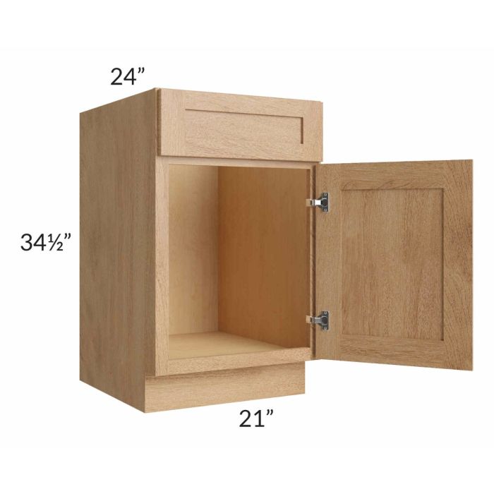 Midtown Timber Shaker 21" Sink Base Cabinet