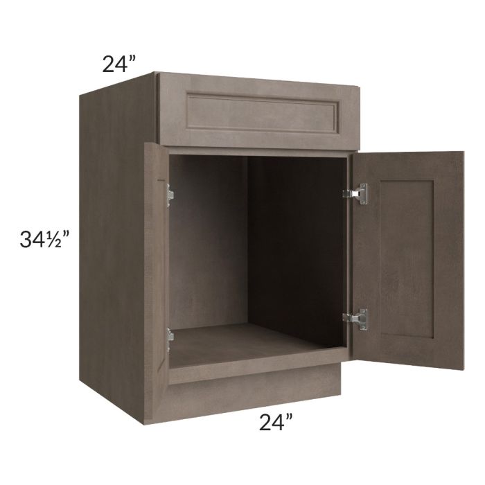 Providence Natural Grey 24" Sink Base Cabinet 