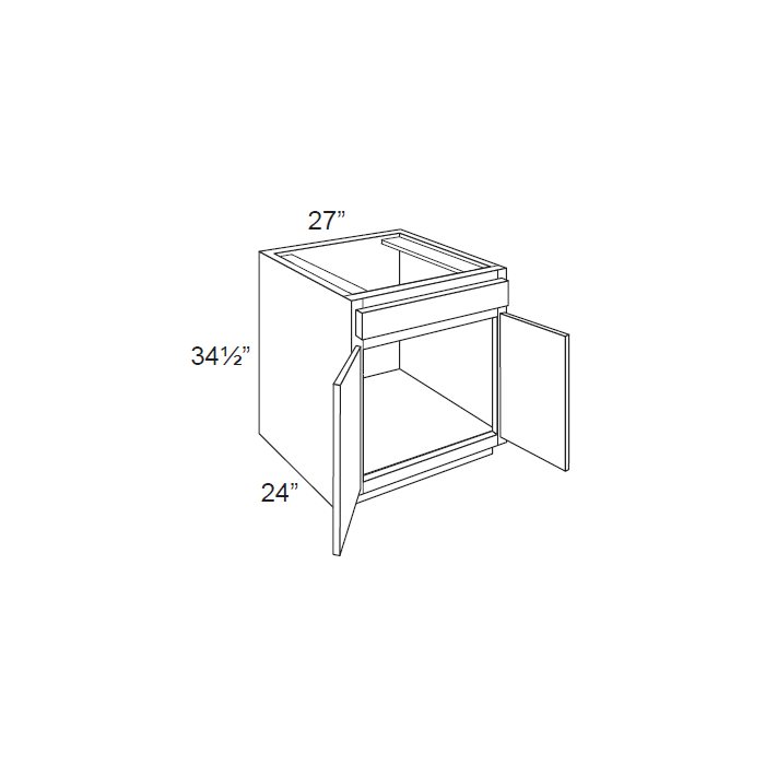 27" Sink Base Cabinet