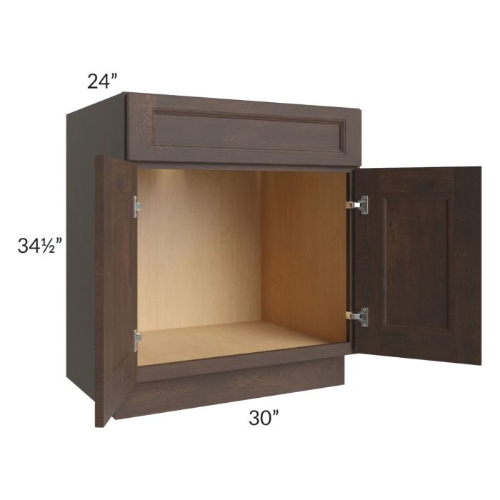Tuscan Kona Brown 30" Sink Base Cabinet