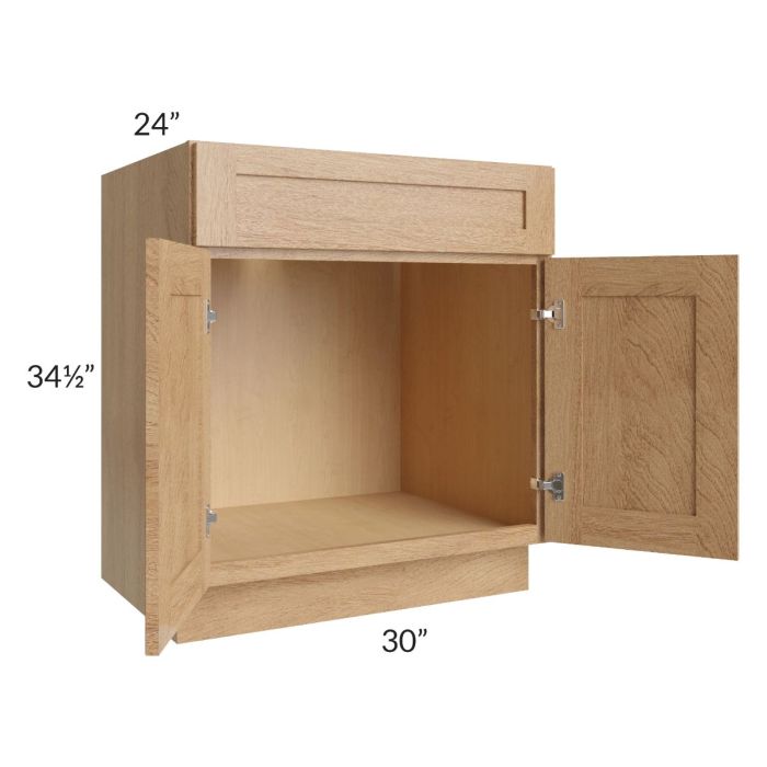 Midtown Timber Shaker 30" Sink Base Cabinet