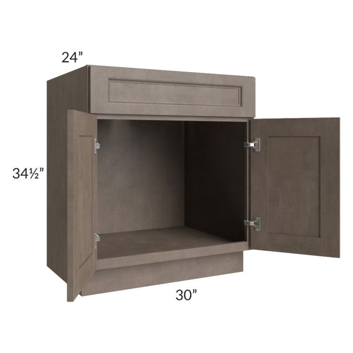 Providence Natural Grey 30" Sink Base Cabinet 