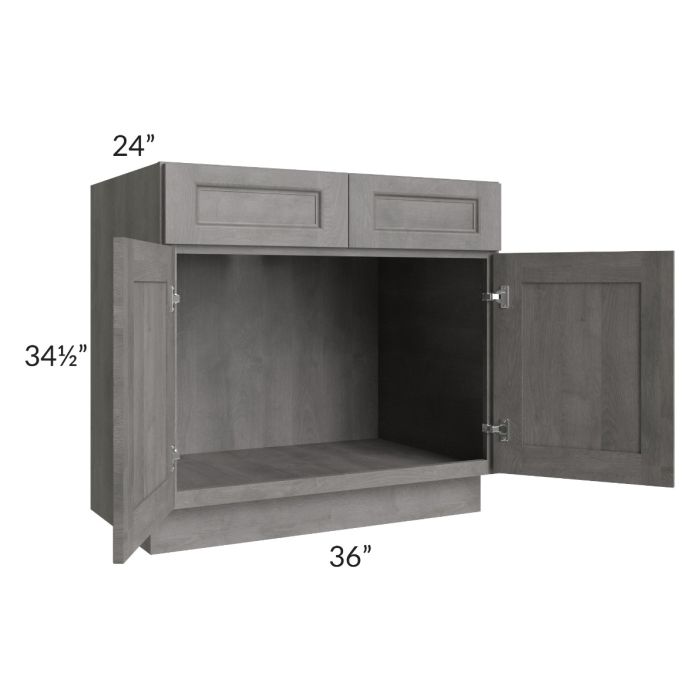 Providence Slate Grey 36" Sink Base Cabinet 