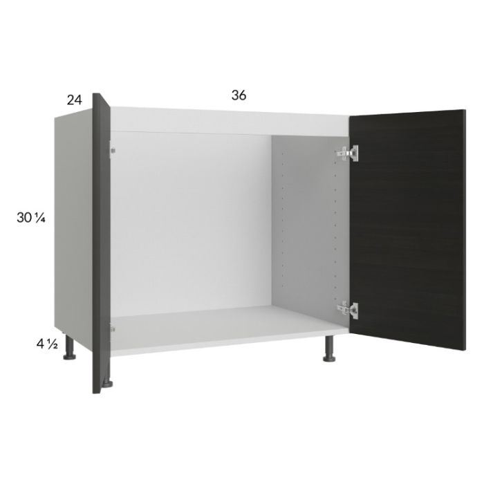 Euro Cafe 36" Full Height Door Sink Base Cabinet