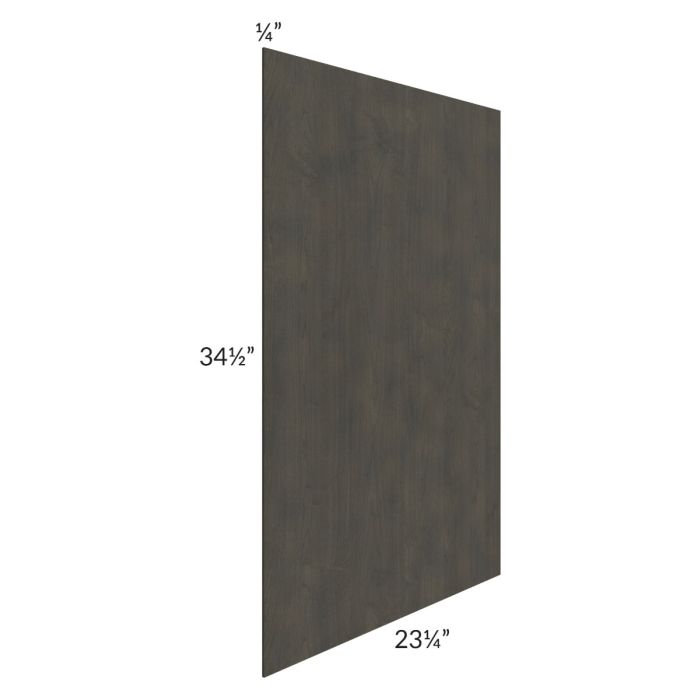 Charcoal Grey Shaker Base Veneered Skin Panel 
