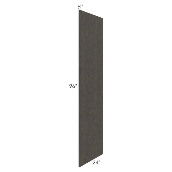Charcoal Grey Shaker 24x96 Finished Panel (3/4" Thick) 