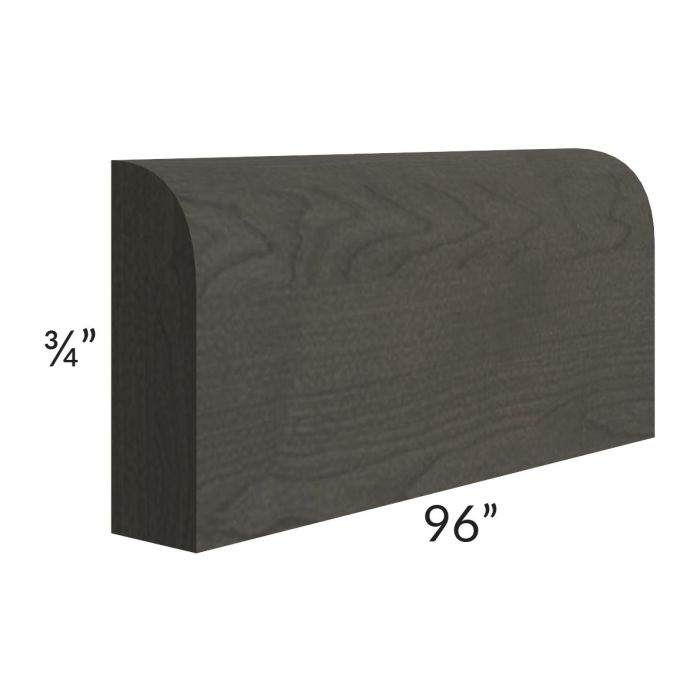 Charcoal Grey Shaker 96" Scribe Molding 