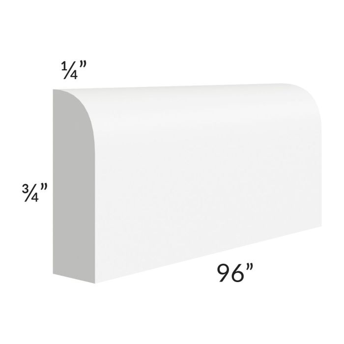 Alpine White Shaker 96" Scribe Molding
