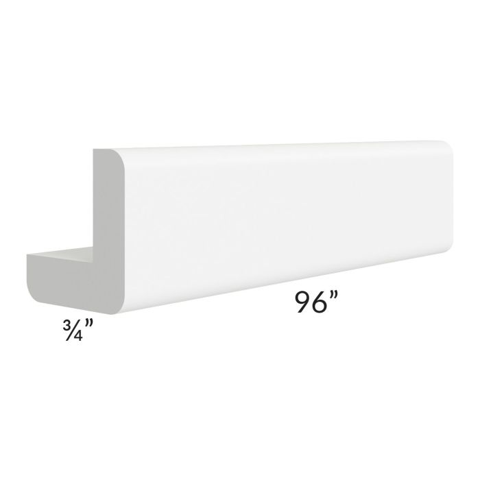 Alpine White Shaker 96" Outside Corner Molding
