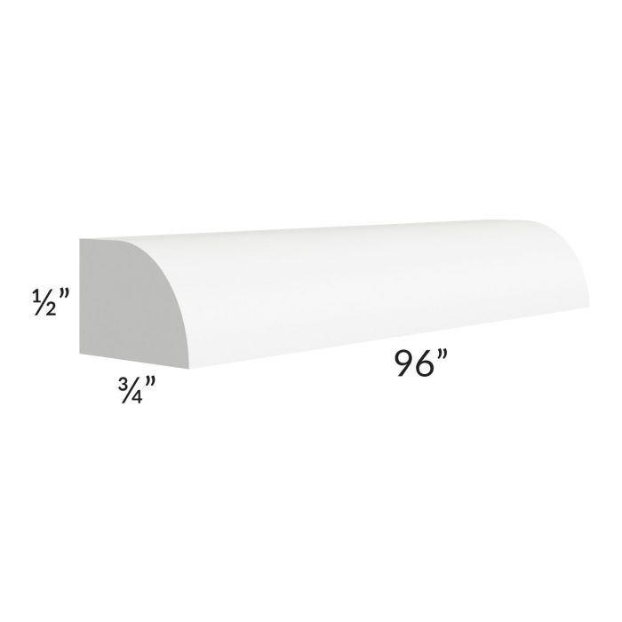 Alpine White Shaker 96" Shoe Molding