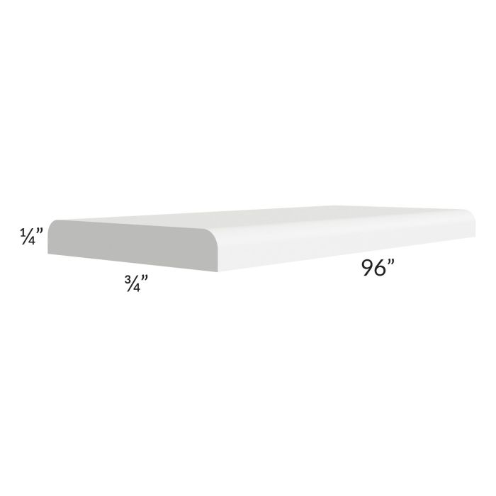 Stratton White Shaker 96" Scribe Molding
