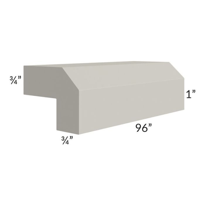 Stone Shaker 96" Angled Light Rail Molding