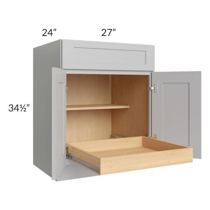 Stone Shaker 27" Base Cabinet with 1 Rollout Tray