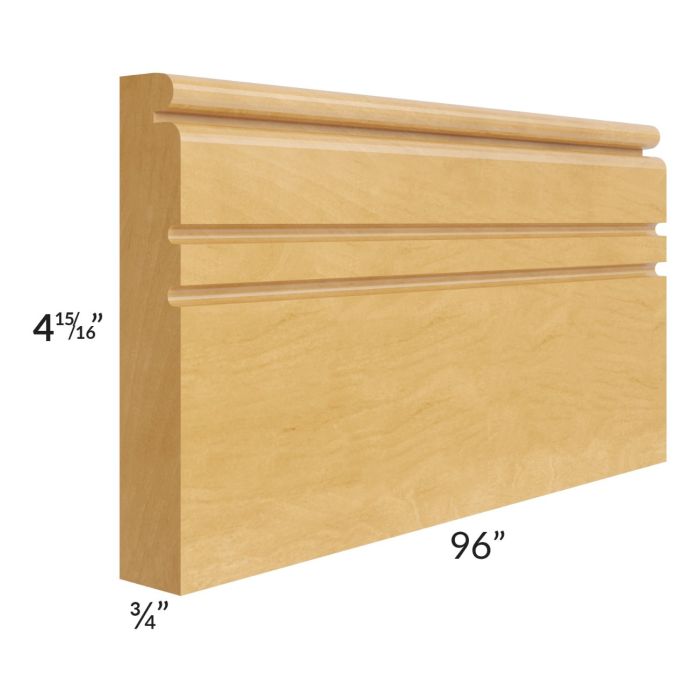 Madison Honey Shaker 96" Base Molding