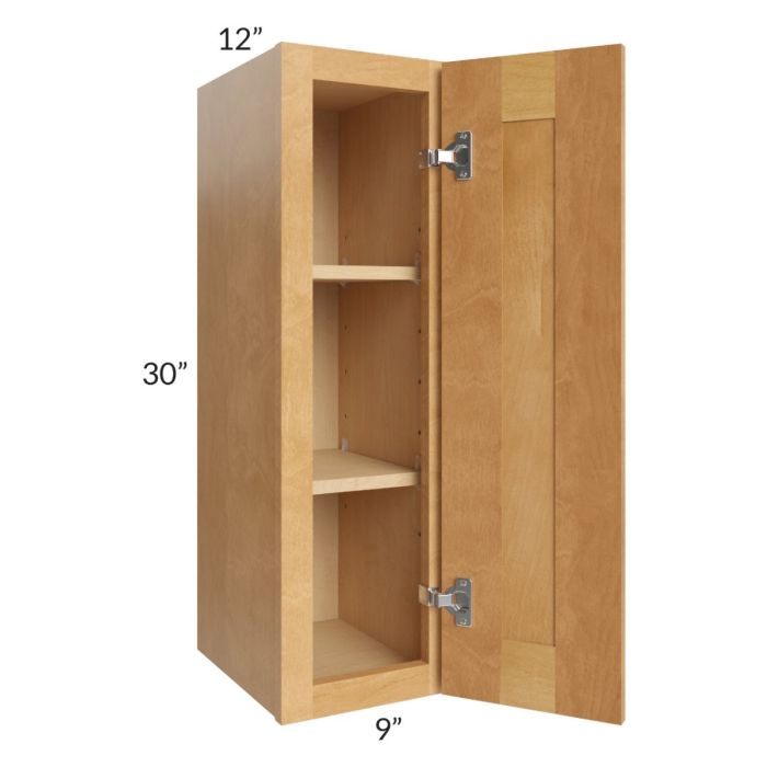 Madison Honey Shaker 09x30 Wall Cabinet