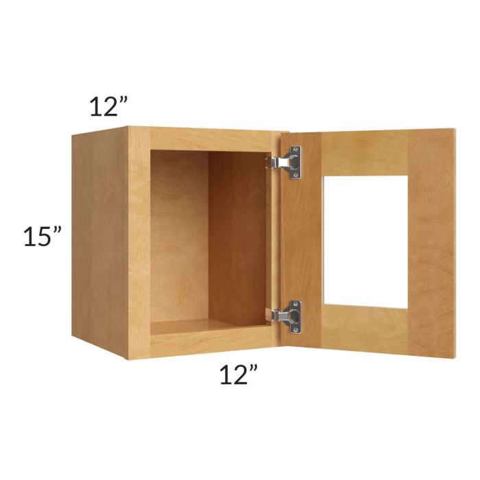 Madison Honey Shaker 12x15 Decorative Wall Cabinet