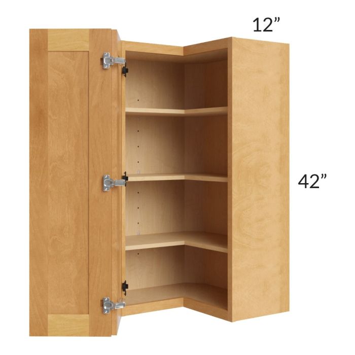 Madison Honey Shaker 24x42 Wall Easy Reach Cabinet