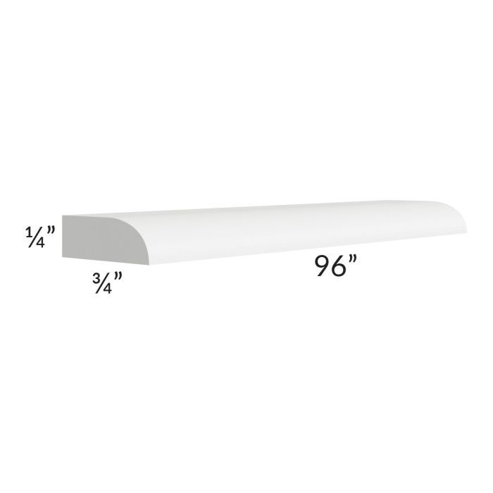 Brighton White Shaker 96" Scribe Molding