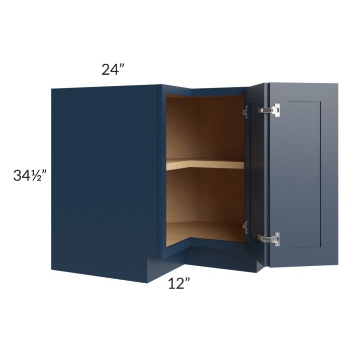 Madison Navy Shaker 36" Corner Base Cabinet