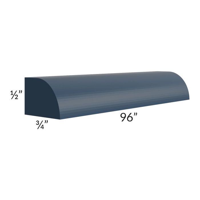 Madison Navy Shaker 96" Shoe Molding