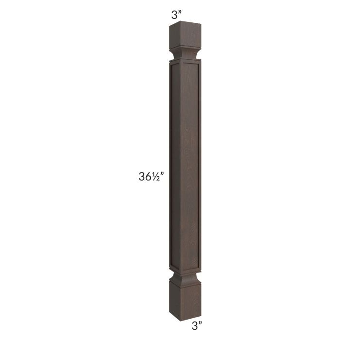Tuscan Kona Brown 3x3 Post