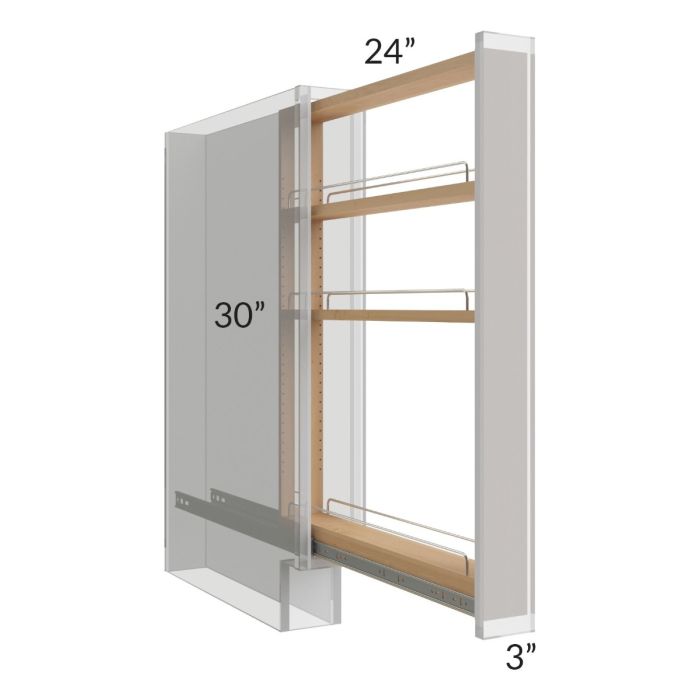 Tuscan Timber 3" Spice Pull Out (Filler Not Included)