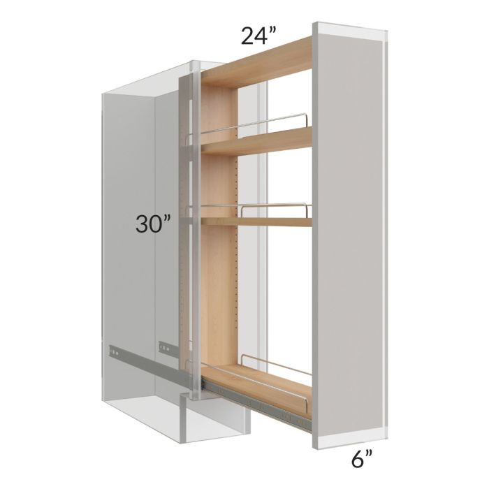 Tuscan Timber 6" Spice Pull Out (Filler Not Included)