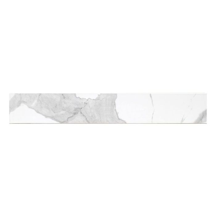 Eden Statuary 4 x 24 Polished Bull Nose Porcelain Tile