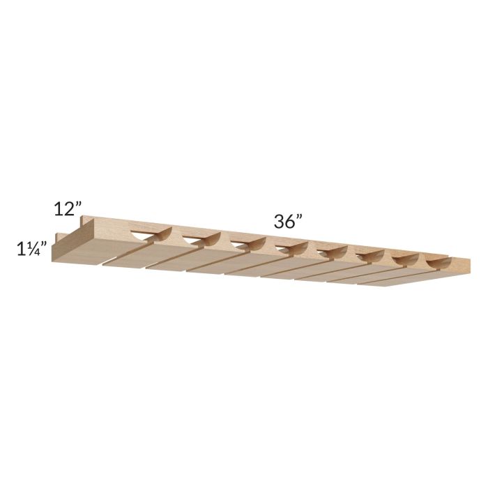 Midtown Timber Shaker 36" Stemware Rack