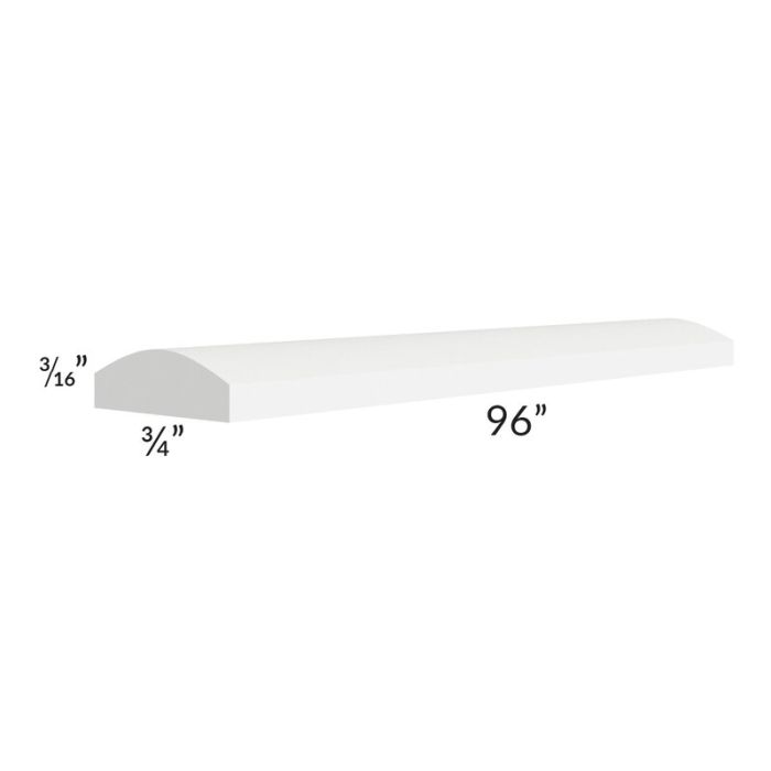 Brilliant White Shaker 96" Batten Molding 
