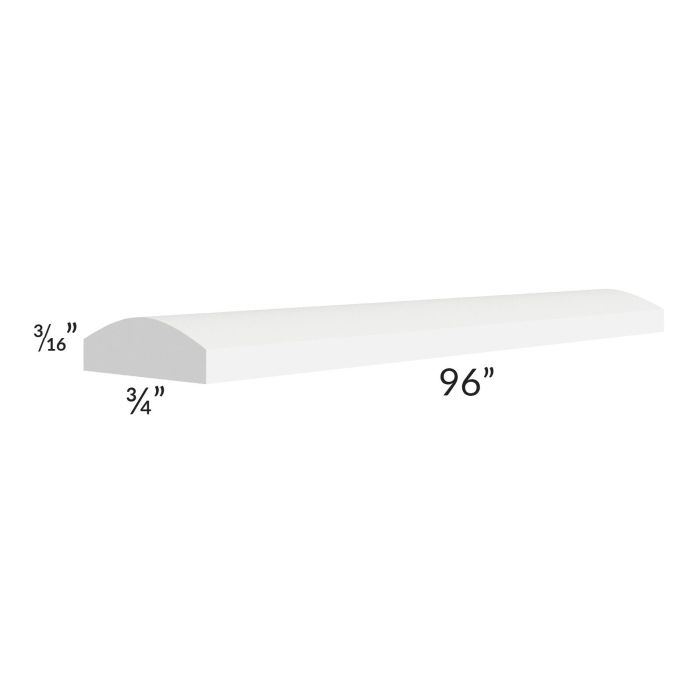 Brilliant White Shaker 96" Batten Molding