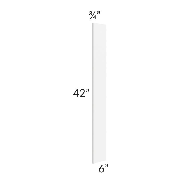 Royal White Shaker 6x42 Wall Filler