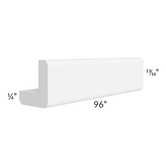 Brilliant White Shaker 96" Outside Corner Molding 